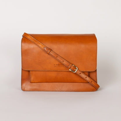 O My Bag HARPER handväska i läder - Cognac