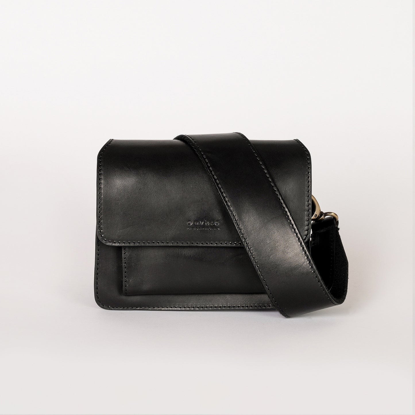 O My Bag HARPER MINI handväska i läder - Black