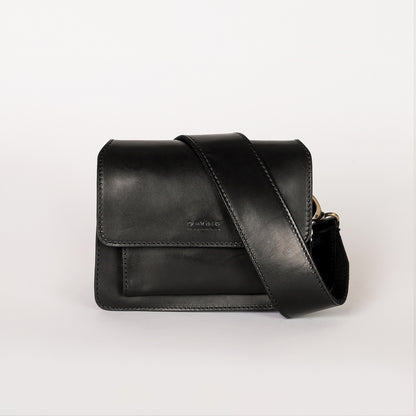 O My Bag HARPER MINI handväska i läder - Black
