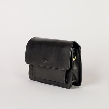 O My Bag HARPER MINI handväska i läder - Black