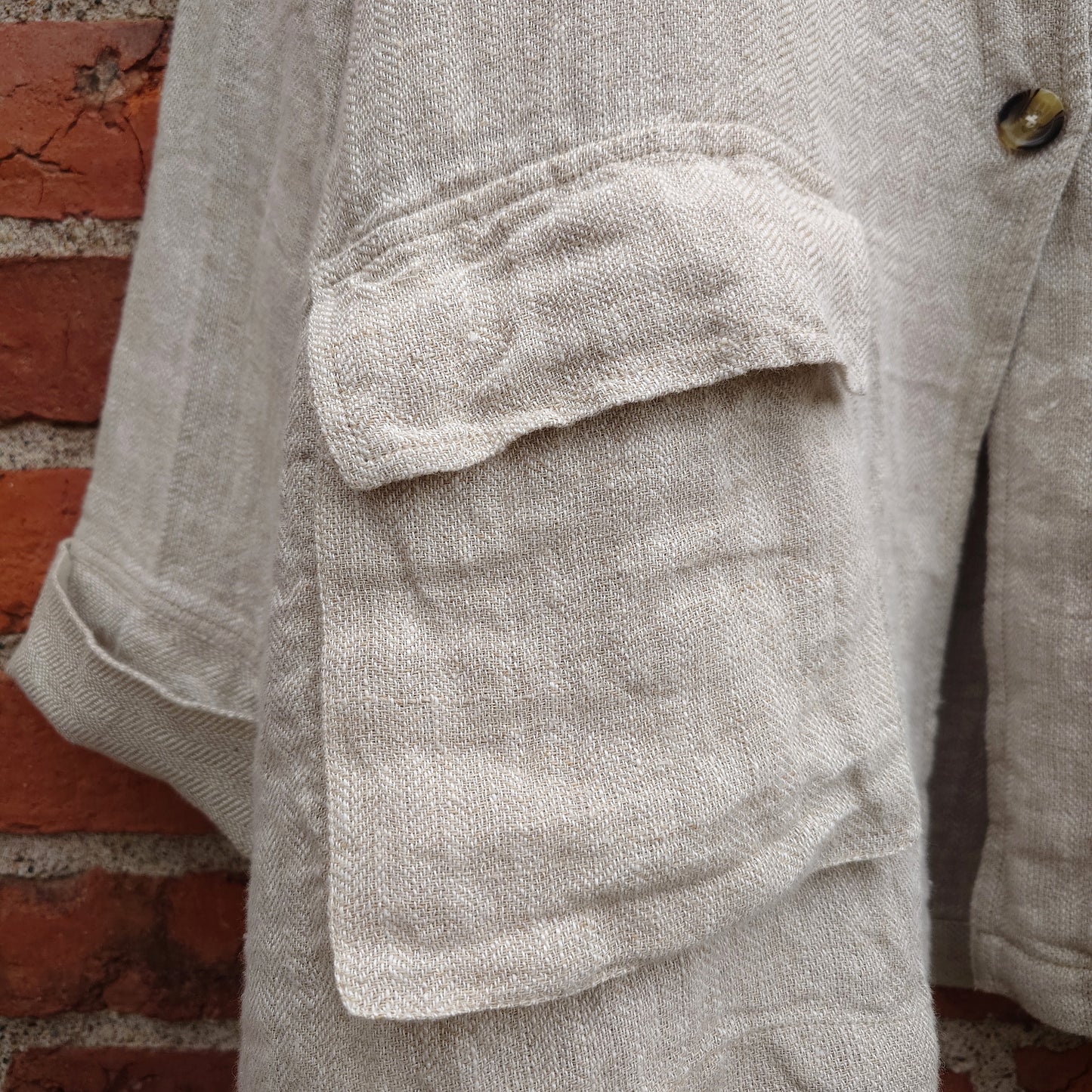 Bohéme linnejacka - Herringbone