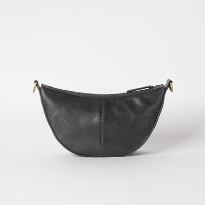O My Bag LEO handväska i mjukt läder - Black
