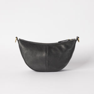 O My Bag LEO handväska i mjukt läder - Black