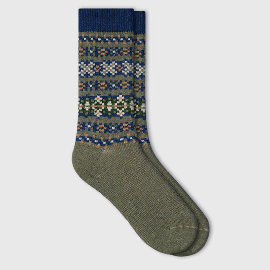 Strumpa ull- och kashmir – Norse Khaki