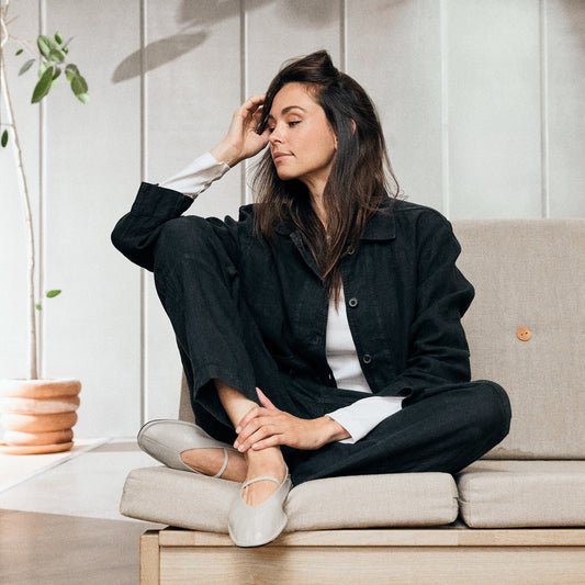 OWN linnejacka - Black