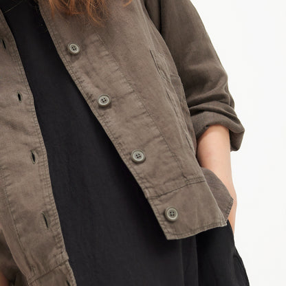 OWN linnejacka - Black Coffee