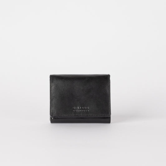 O My Bag OLLIE plånbok i äkta läder - Black