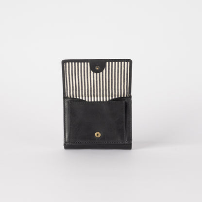 O My Bag OLLIE plånbok i äkta läder - Black