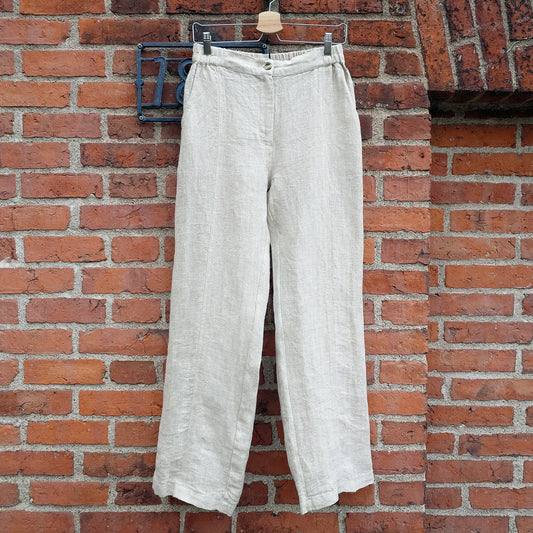 Bohéme linnebyxor - Herringbone