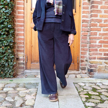 GR Nature manchesterbyxor - Navy