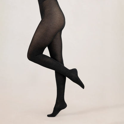 Bleuforêt strumpbyxor 97% bomull - Antracit S-XL