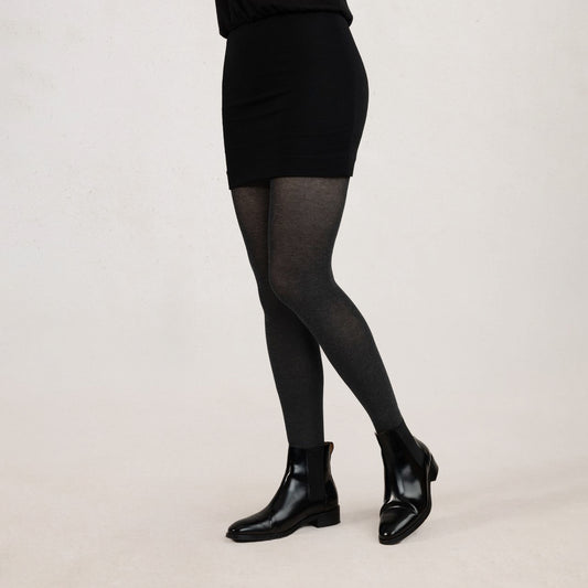 Bleuforêt strumpbyxor 97% bomull - Antracit S-XL