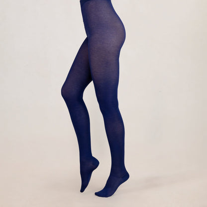 Bleuforêt strumpbyxor 97% bomull - Lapis Blue M-L