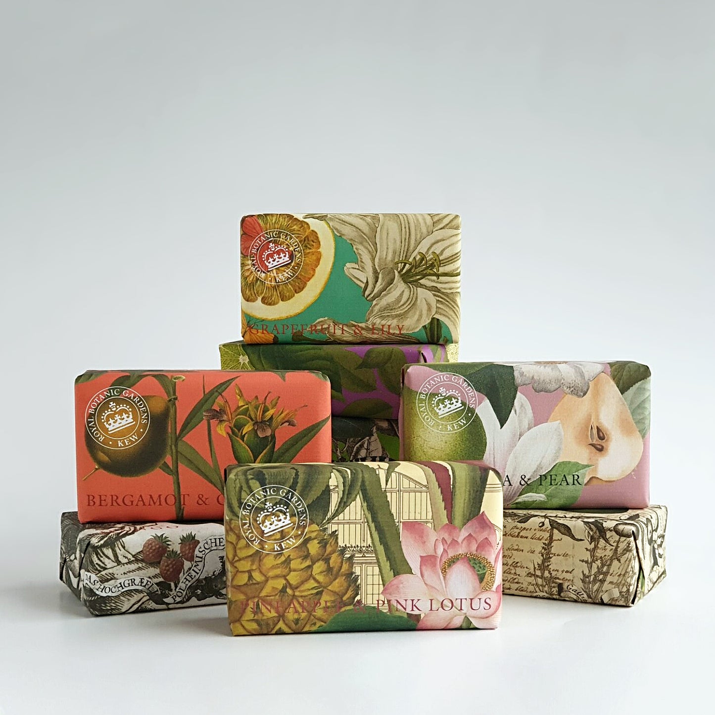 Kew Gardens fast tvål - Orchid & Vanilla