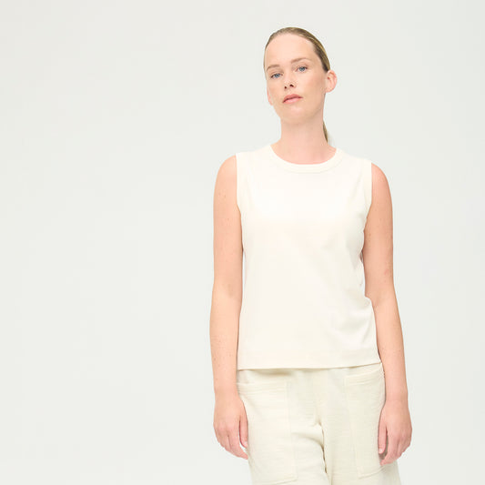 Linne i 100 % bomull – Raw White