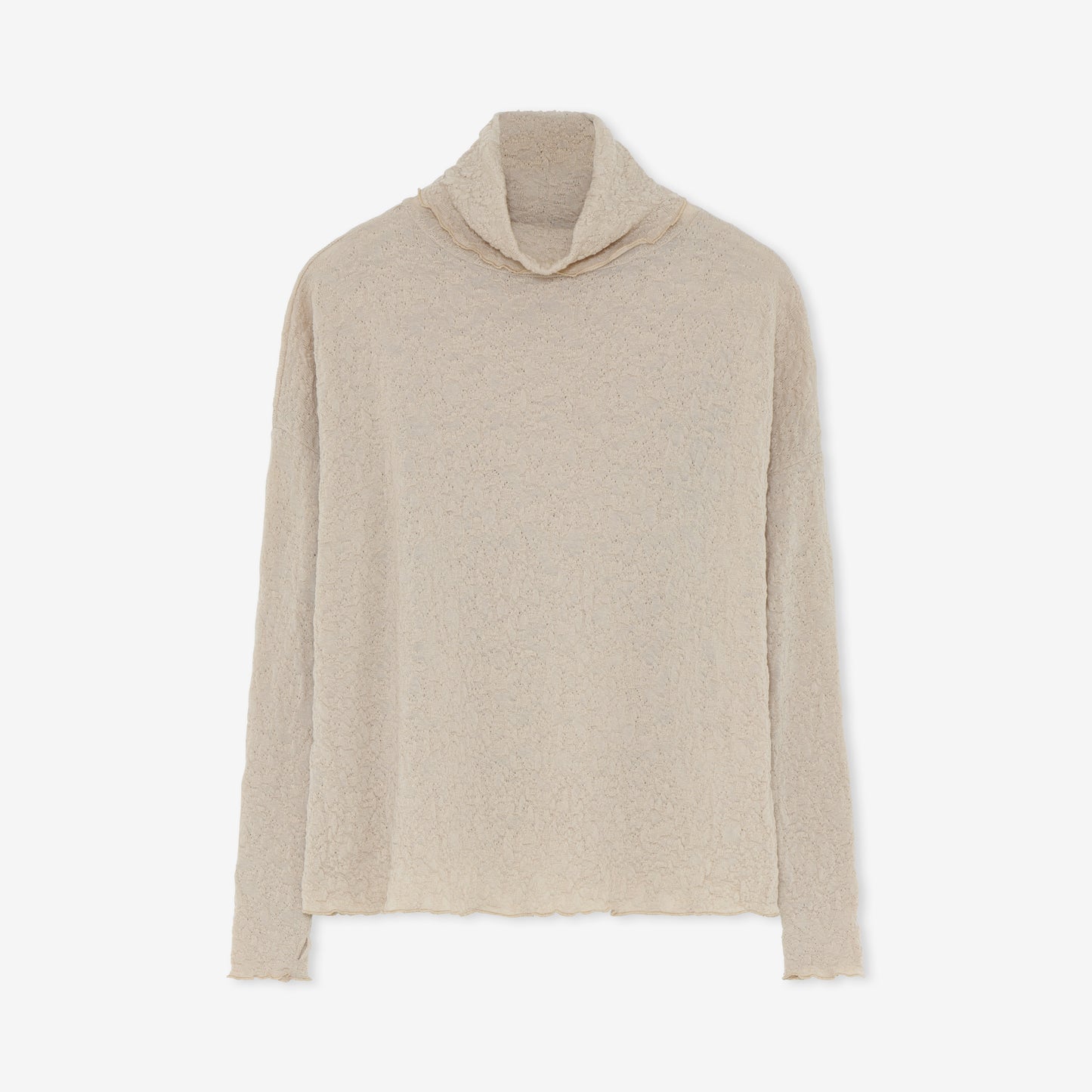 Polotröja 4501 - merino bubble wool