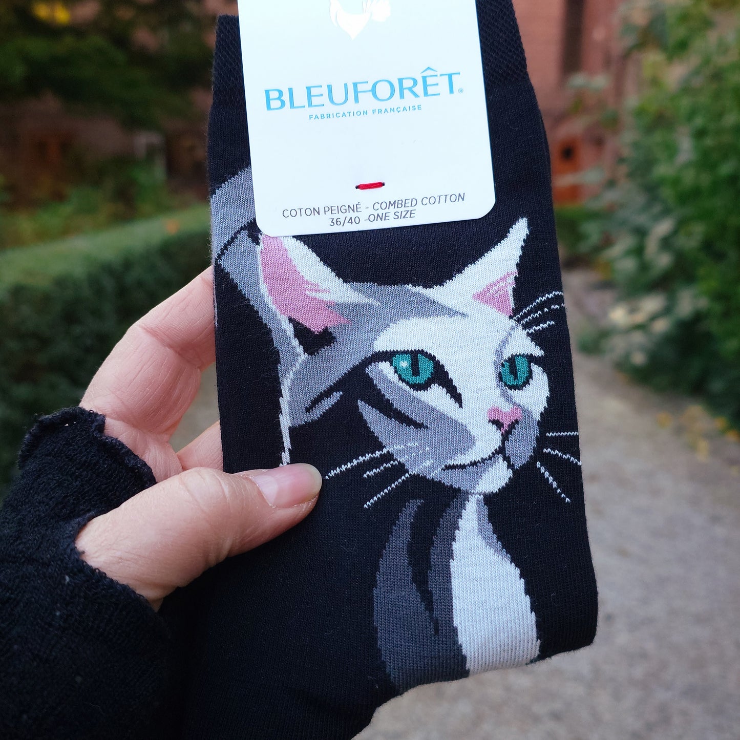 Bomullsstrumpor KATT