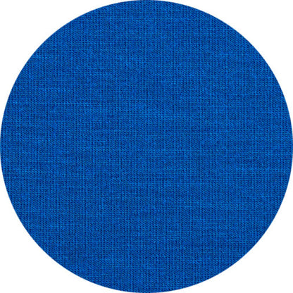 Klockad långärmad T-shirt i bambulyocell - Cobalt Blue