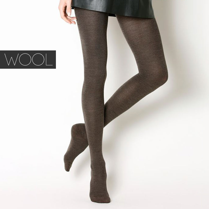 Bleuforêt Strumpbyxa merinoull - Mullvadsbrun S-L