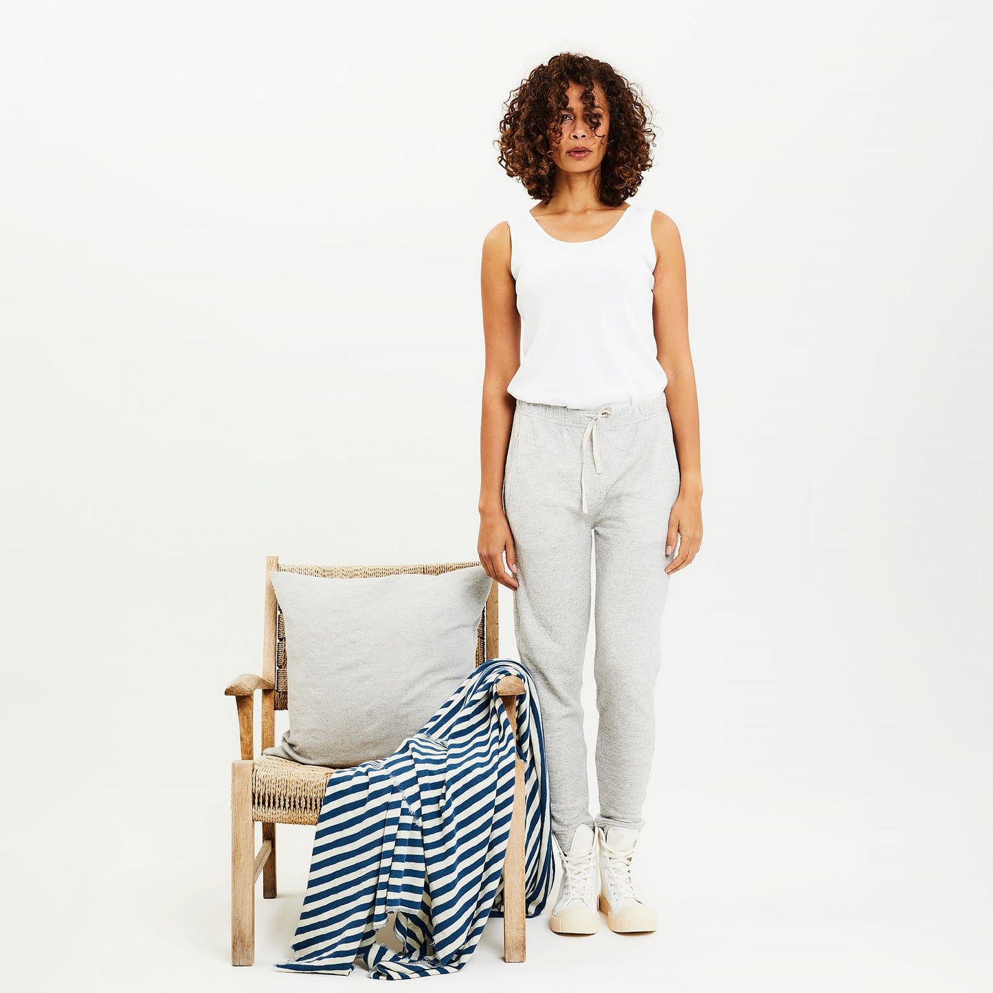 Linne 100% bomull – White