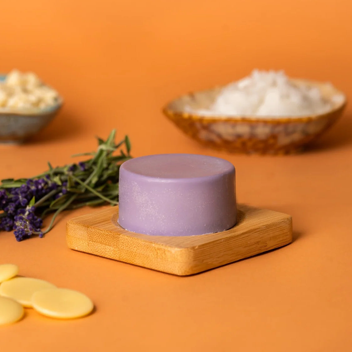 Tvålkopp i bambu - Enkel