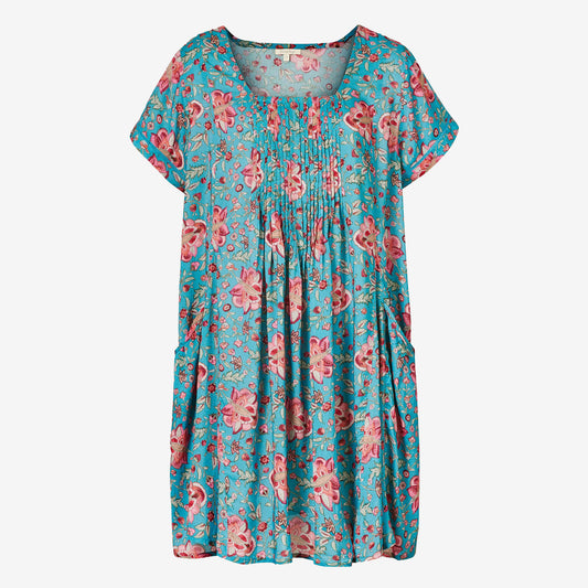 Blommig tunika i modal - Vintage Flower | Himalaya