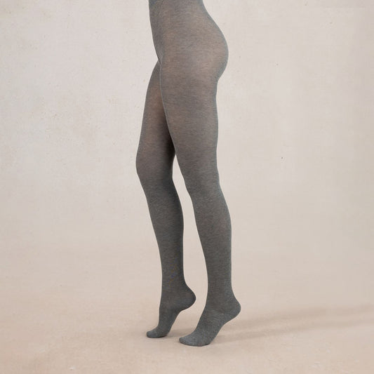 Bleuforêt strumpbyxor 97% bomull - Light Grey L