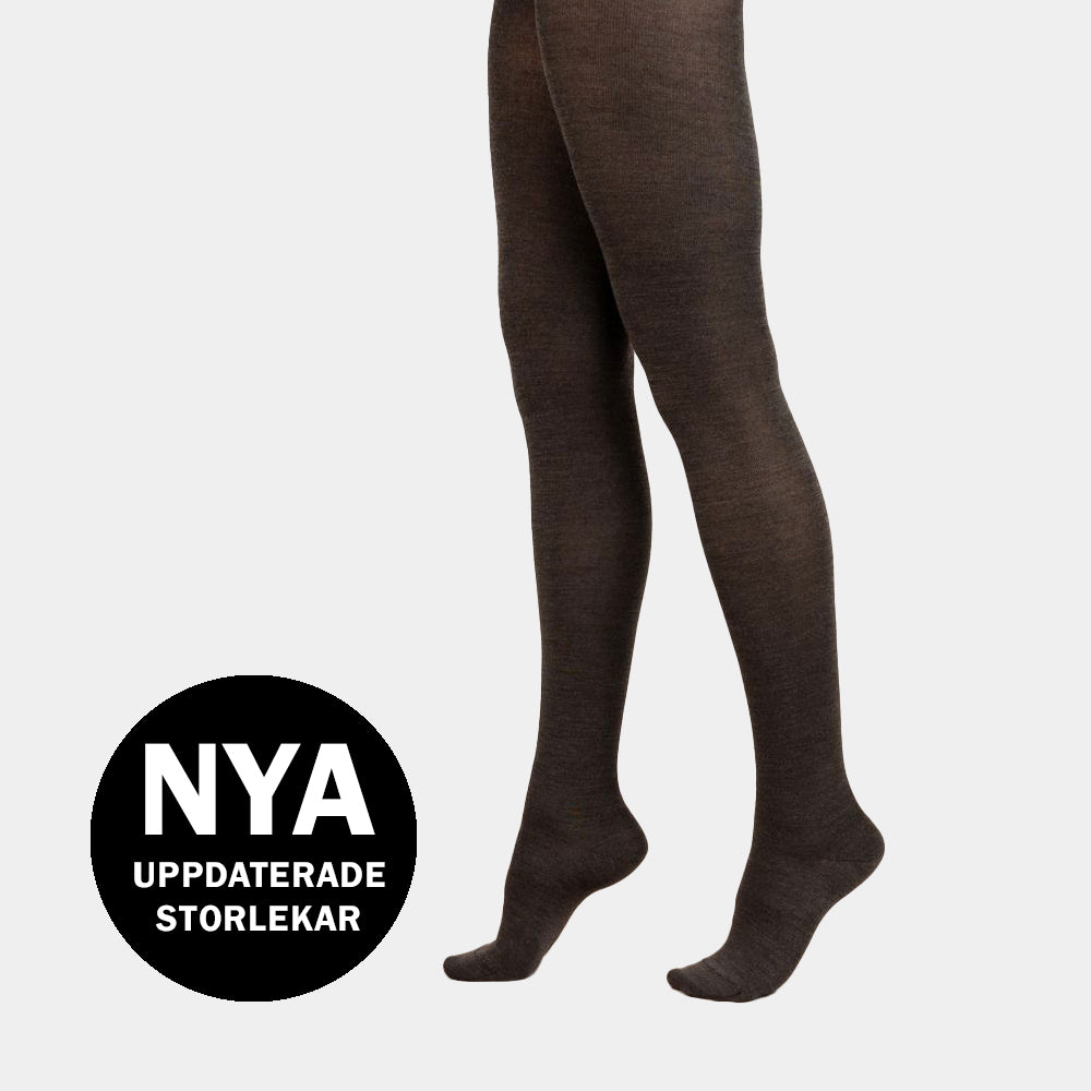 Bleuforêt Strumpbyxa merinoull - Mullvadsbrun S-L