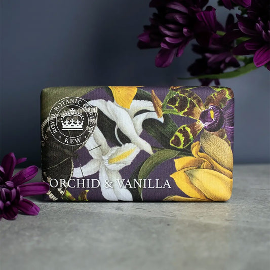 Kew Gardens fast tvål - Orchid & Vanilla
