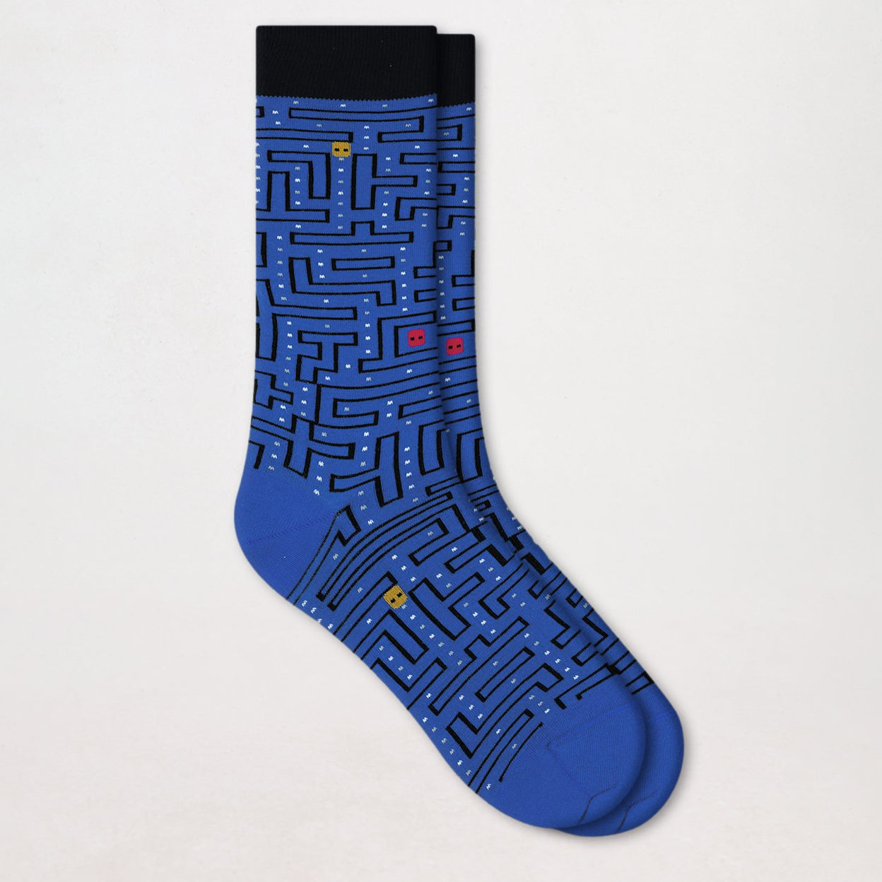 Herrstrumpa i bomullsmix – "Pacman"