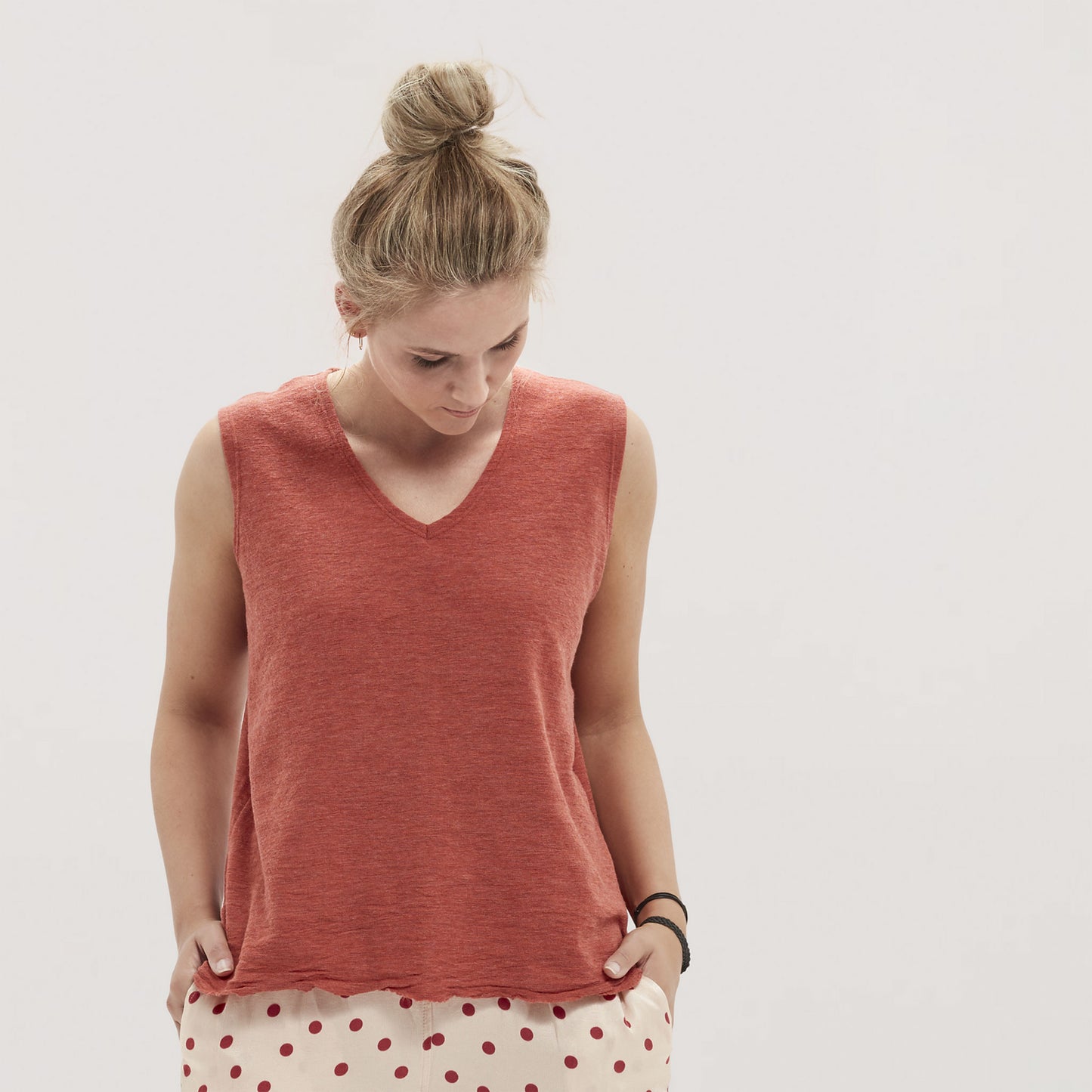 2003 Slipover/väst - v-ringad