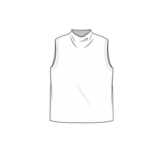 2009 Slipover med draperad hals
