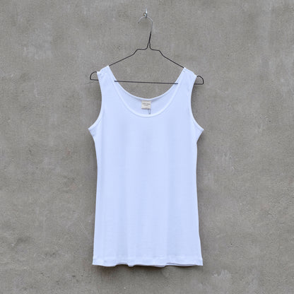 Linne 100% bomull, A-form – White