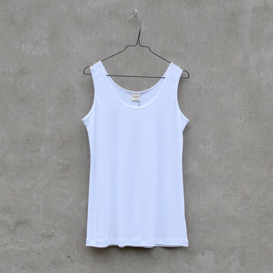 Linne 100% bomull, A-form – White