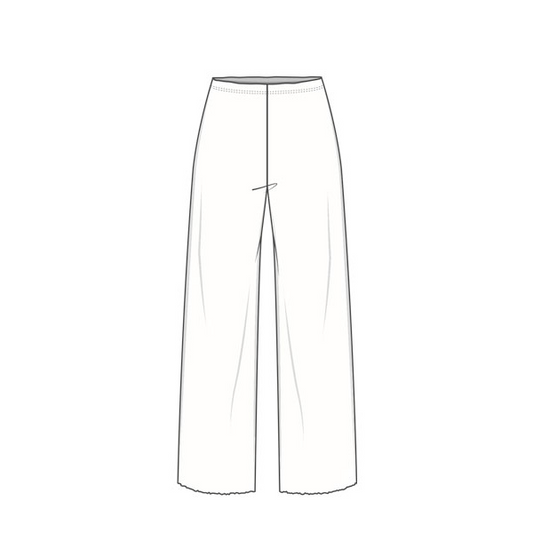 3010 - Långa vida merinoullbyxor