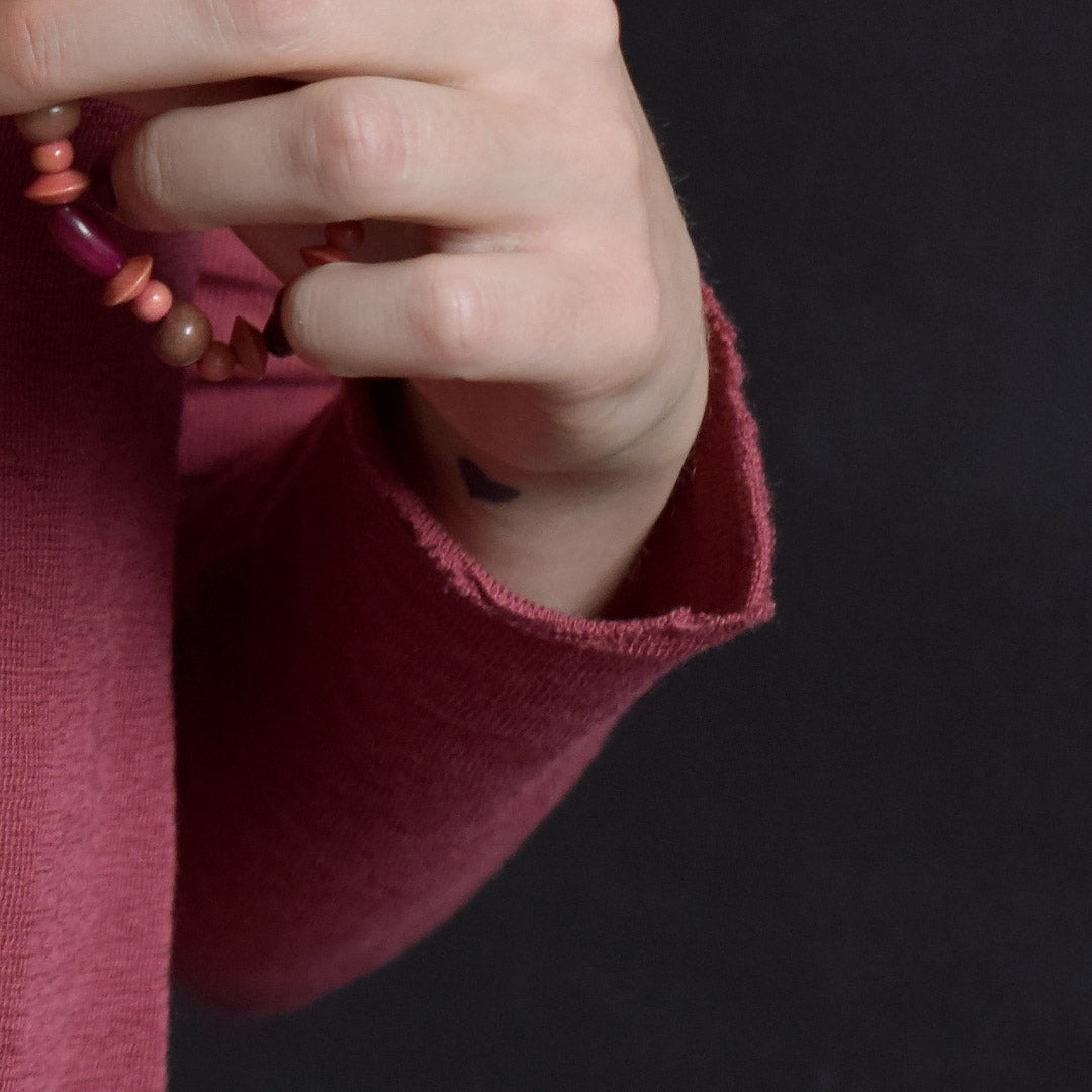 4012 Tröja - A-line, rund hals, lång ärm