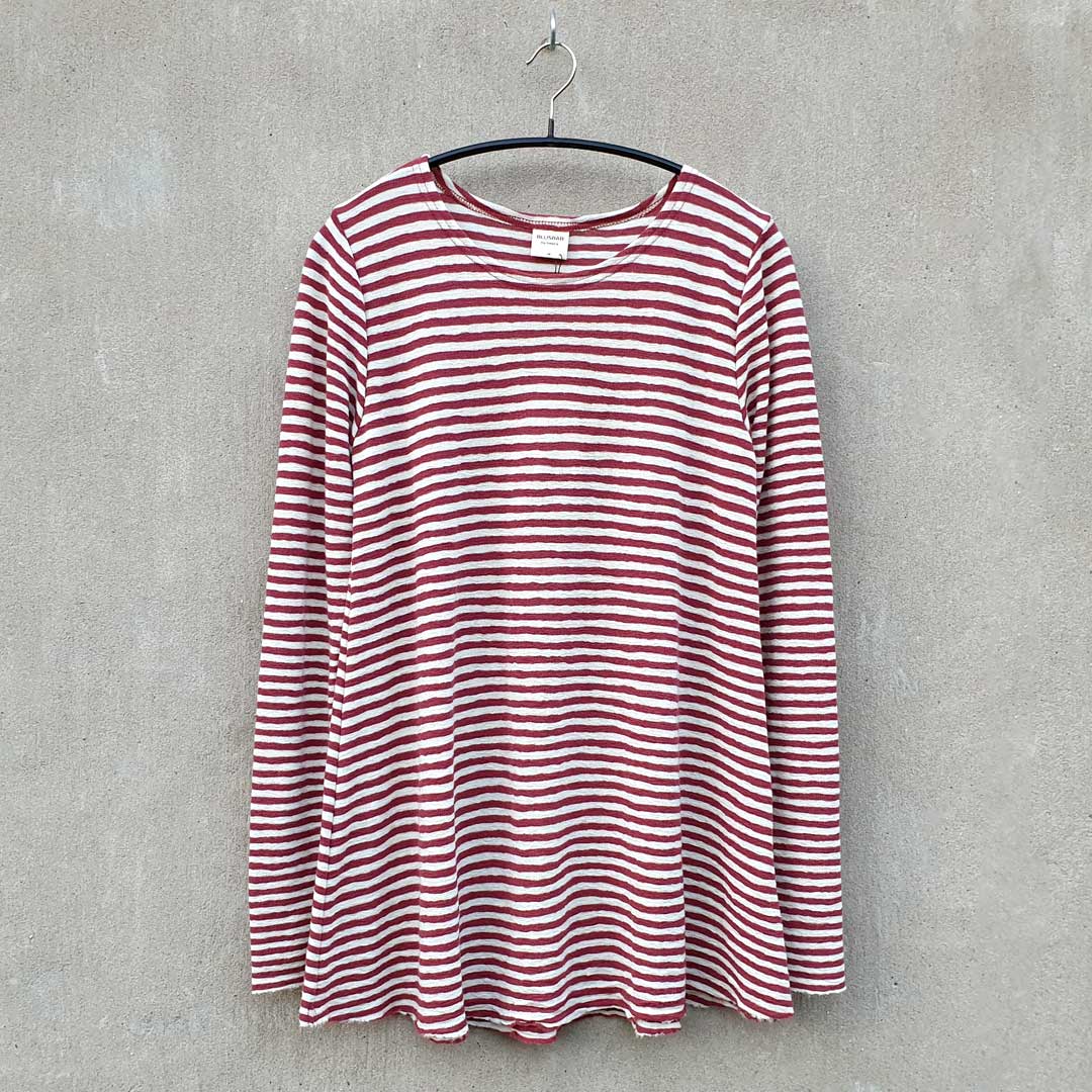 4012 Tröja - A-line, rund hals, lång ärm