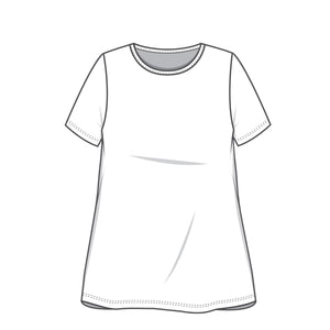 4303 T-shirt - A-line med kort ärm