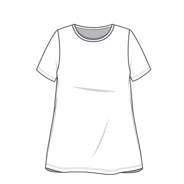 4303 T-shirt - A-line med kort ärm