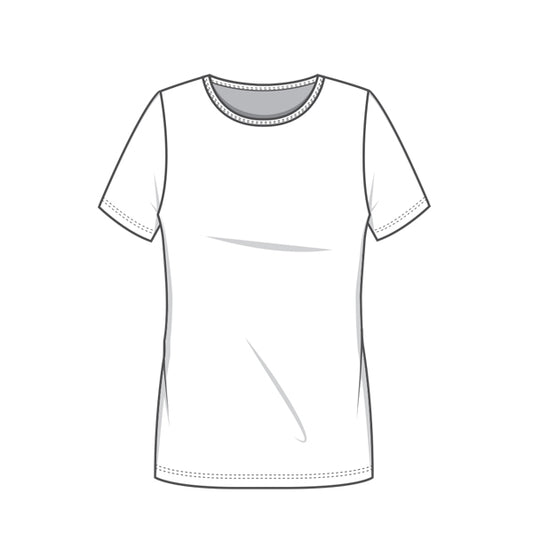 4301 T-shirt - figurnära med kort ärm