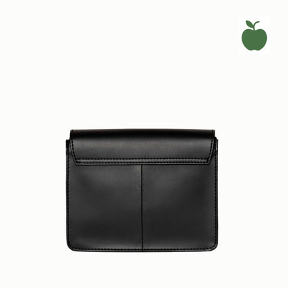 AUDREY Mini BLACK - handväska i äppelläder