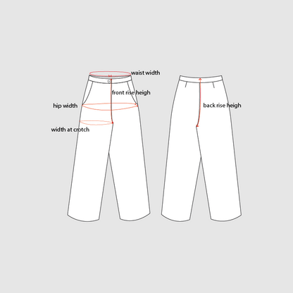 Byxor CHRISTINA i bredspårig bomullsmanchester - Golden