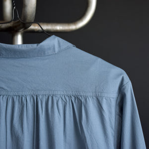 Skjortklänning A-line i poplin - Stormy Sea