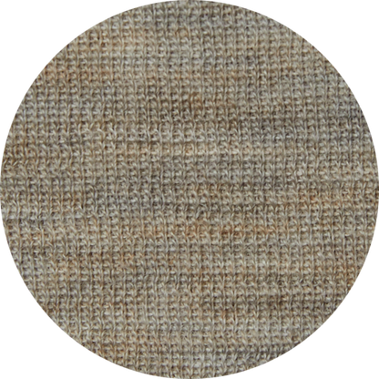 Kofta i merinoull, med huva - Elephant Melange