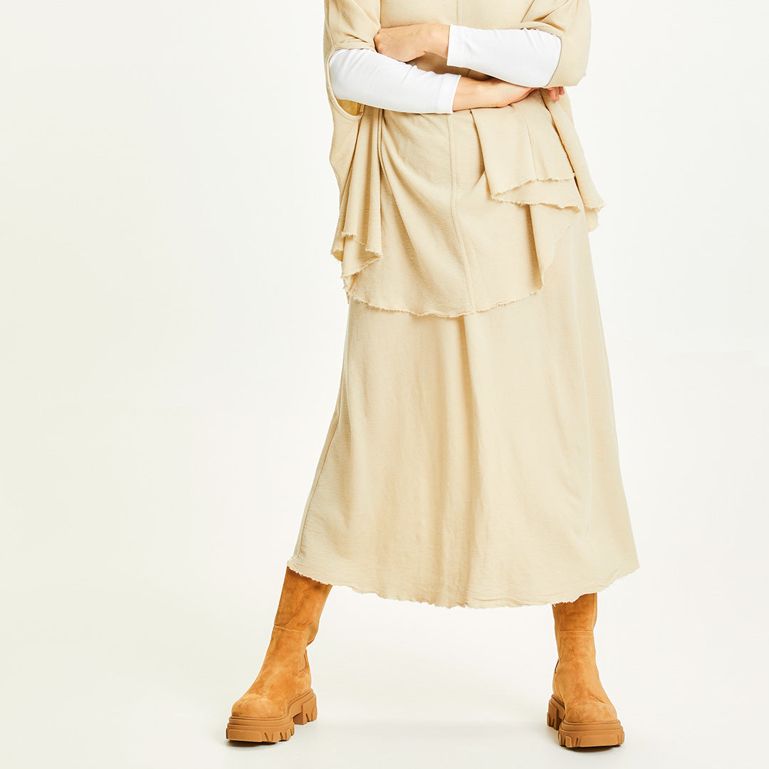 5004 Kjol - lång & klockad