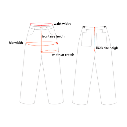 Jeans i ekologisk bomull & hampa, Blå denim