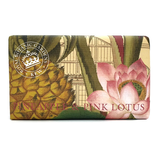 KEW Gardens Handtvål - Pineapple & Pink Lotus